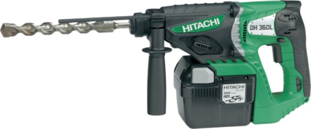 Аккумуляторный перфоратор Hitachi DH36DL