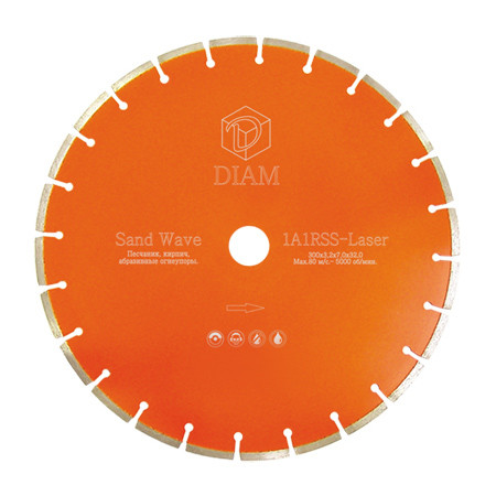 Сегментный алмазный диск DIAM Sand Wave