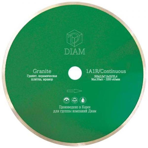 Алмазный диск для "мокрой" резки DIAM Granite, тип 1A1R