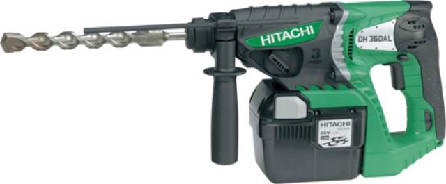 Аккумуляторный перфоратор Hitachi DH36DAL