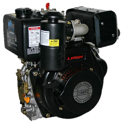 Двигатель LIFAN C186FD-A