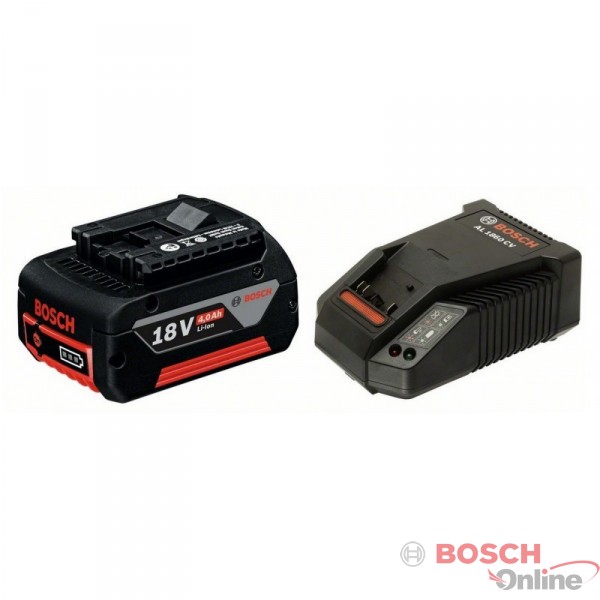 Аккумулятор BOSCH Professional GBA 18 V-LI 4.0 А*ч + AL 1860 CV