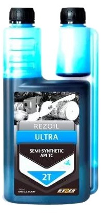 Масло REZOIL ULTRA 2-т. полусинтетическое с дозатором API TC 0,946 л., Rezer