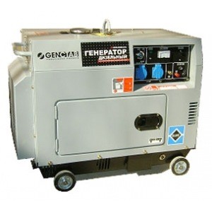 Дизельный малошумный генератор GSDG-6000SATS (GENCTAB)