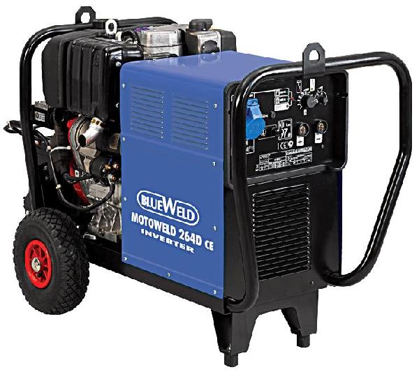 Сварочный инвертор с дизельным генератором BlueWeld Motoweld 264 D/CE