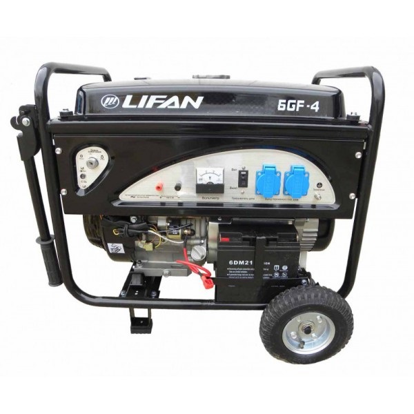 Бензиновый генератор Lifan 6GF2-4