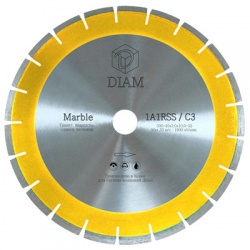 Сегментный алмазный диск DIAM Marble с водяным охлаждением