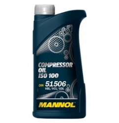 Масло компрессорное минеральное MANNOL ISO 100 (1 л)